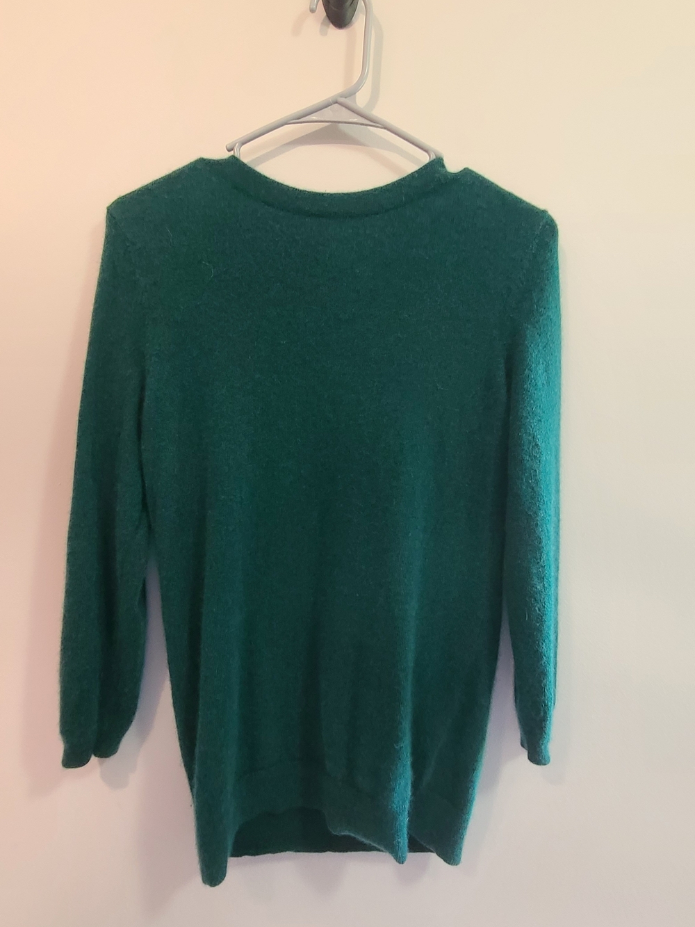 Talbots Emerald Crewneck Cashmere Sweater